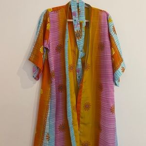 Silk Sari Robes